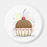 Cupcake Fridge Magnet
