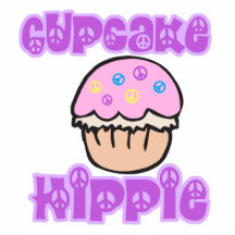 Cupcake Hippie Photo Cut Out