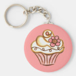 Cupcake Keychain
