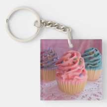 Cupcake Keychain