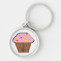 cupcake keychain