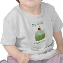 Cupcake-Mint and Green Shirt