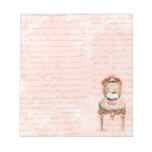 Cupcake n Pink Chair Notepad