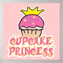 Cupcake Princess Poster