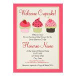 Cupcake Shower Invitation