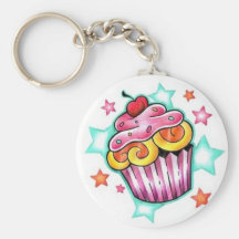 Cupcake Star Chaveiro