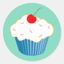 Cupcake Sticker