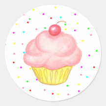 Cupcake Sticker