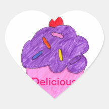 Cupcake Sticker