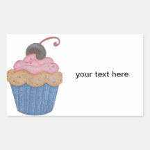 Cupcake Stickers