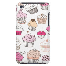 Cupcake sweet candy cake pattern barely there iPod covers