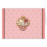 Cupcake Thank You Card