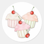 Cupcake Trio Stickers