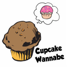 Cupcake Wannabe Muffin Photo Cut Outs
