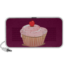 Cupcake with Cherry on Top Mp3 Speakers
