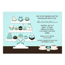 Cupcakes Bridal Shower Invitation