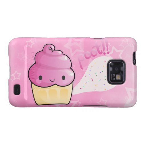Cupcakes Fart Sprinkles Samsung Galaxy S Cases