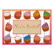 Cupcakes Invitation