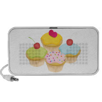 Cupcakes Travel Speakers