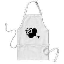 Cupid Shooting Hearts Apron