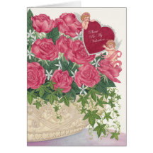 Cupids & Roses Valentine Card