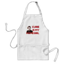 Curie Is My Homegirl Aprons