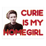 Curie Is My Homegirl Postcard