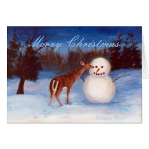 Curiosity Christmas Blank Card