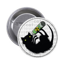 Curious Cat with Uranium Pins