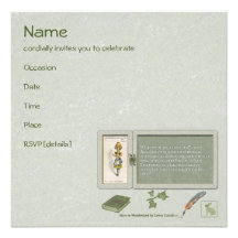 Curiouser and Curiouser Invitation