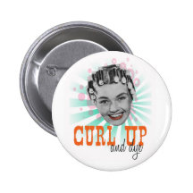 Curl Up and Dye Button