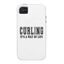 Curling It's way of life iPhone 4 Cover