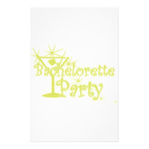 CurlMartiBachettePyellow Personalized Stationery
