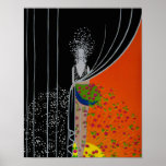 Curtain Fashion Plate ~ 11x14 Poster / Print posters