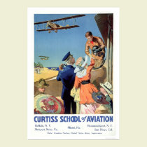 Curtiss School of Aviation (US02053) posters