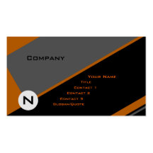 Custom Angle 3 Business Card Template