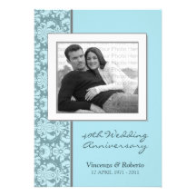 ::custom:: Baroque Save the Date Invites