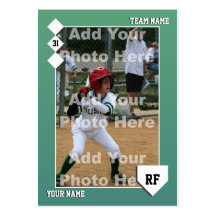 Custom Baseball Card Business Card