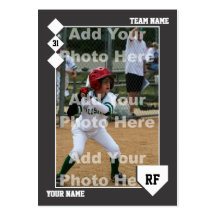 Custom Baseball Card Business Card