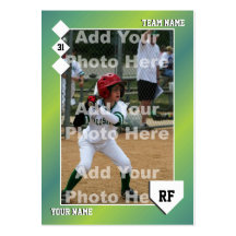 Custom Baseball Card Business Card