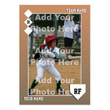 Custom Baseball Card Business Cards