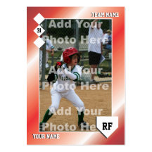 Custom Baseball Card Business Cards
