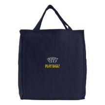 Custom Baseball Embroidered Bag