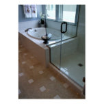 Custom Bathroom Business Card