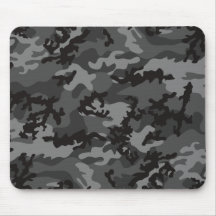 Custom Black Camo Mousepad