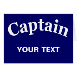 CUSTOM CAPTAIN CARDS