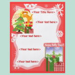 Custom Christmas Scenes Business or Personal flyers