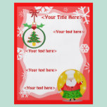 Custom Christmas Scenes Business or Personal flyers