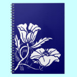 Custom Colour Nouveau Poppy Notebook notebooks