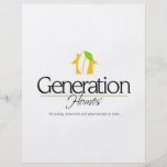 Custom corporate business gifts and marketing full color flyer